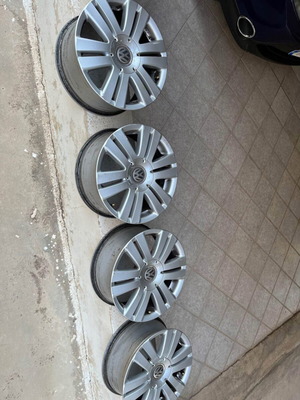 VW genuine alloy wheels 16" 5x112 used, compatible with multiple models