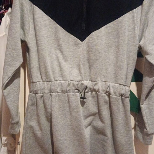 Dress like new, black and gray, size S