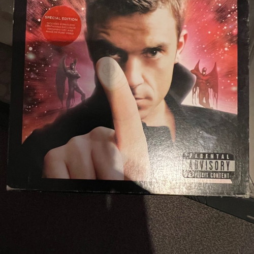 Robbie Williams Intensive Care limited edition CD DVD used, excellent condition
