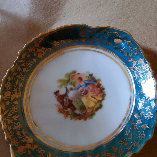 Set of 5 vintage decorative plates OTO Prima Porcelane like new