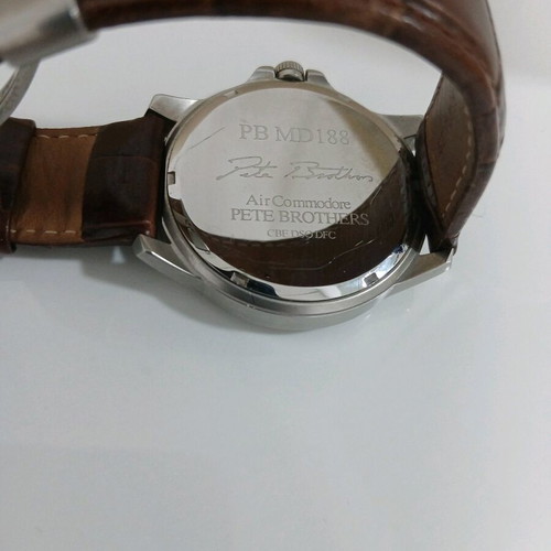 Pete Brothers Air Commodore PB MD 1188 watch like new