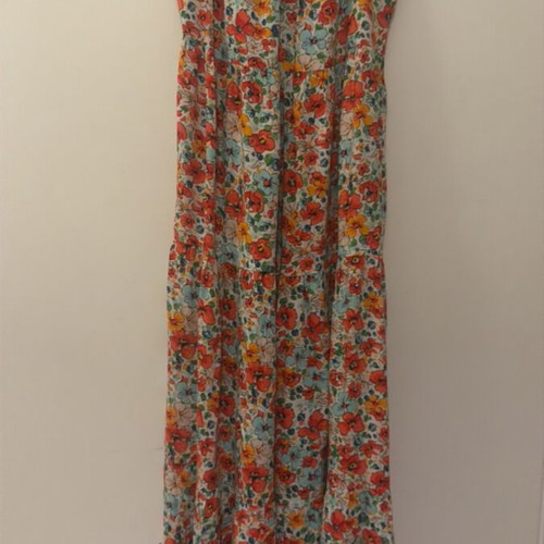 Sfera Floral Maxi Dress like new, colorful, adjustable straps, size S