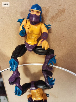 Vintage Φιγούρα 1988 Playmates Teenage Mutant Ninja Turtles Shredder