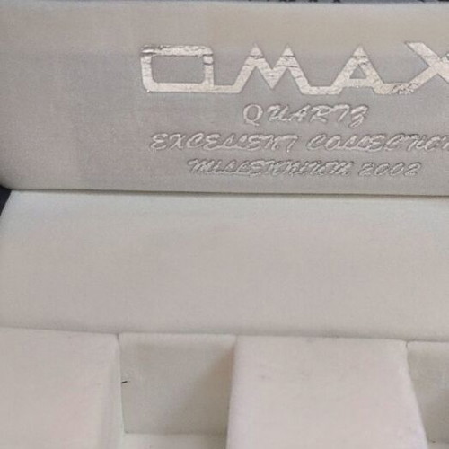 Omax Excellent Collection Millennium 2002 Tank watch, Japan Quartz