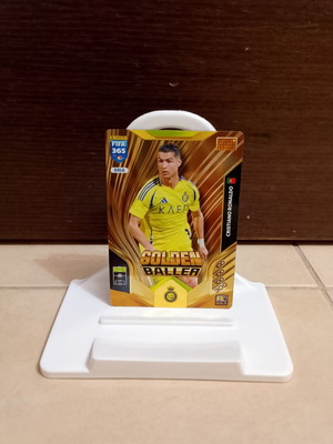 Κάρτα Panini Adrenalyn XL FIFA 365 2026 Cristiano Ronaldo Golden Baller καινούργια