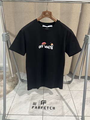 Off White X Simpsons T-Shirt black, size Large, new