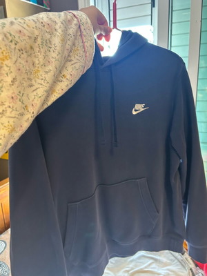 Nike hoodie size M like new, blue