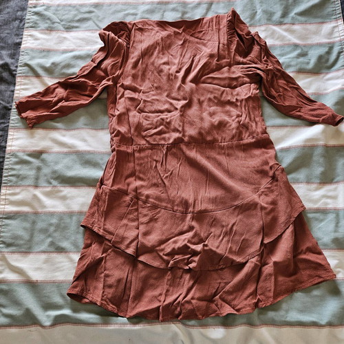 LeGer tunic dress like new, size S/M, terracotta
