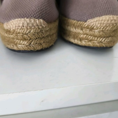 Castaner platforms used beige with brown laces size 37