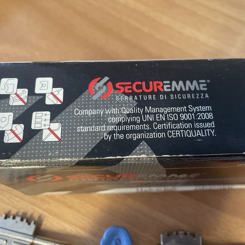 Securemme Securmap 25SX security lock kit like new