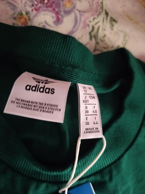 Adidas Originals Dress New, Green, Cotton, Size M