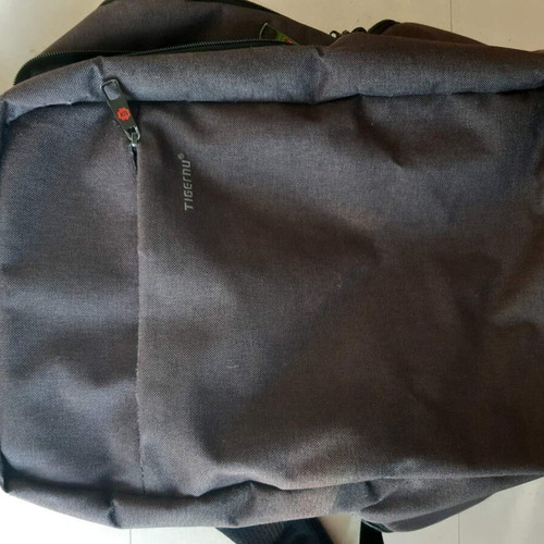 Tigernu backpack with laptop compartment, dark grey