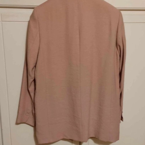 Zara dusty pink blazer L like new, pink blazer without buttons