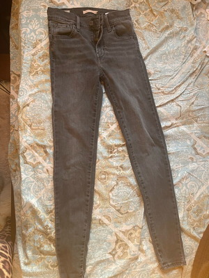 Levi’s gray jeans high waist skinny XS used