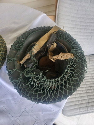 English helmet 1940 used, ww2