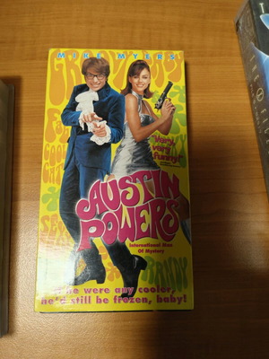 Austin Powers VHS μεταχειρισμένο, κωμωδία, με υπότιτλους