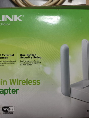 TP-LINK TL-WN822N Wireless USB Network Adapter used, 300Mbps Wi-Fi
