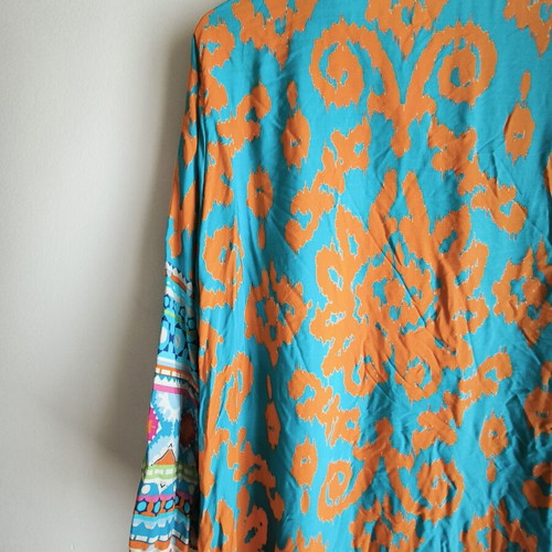 Colorful women's caftan new, one size