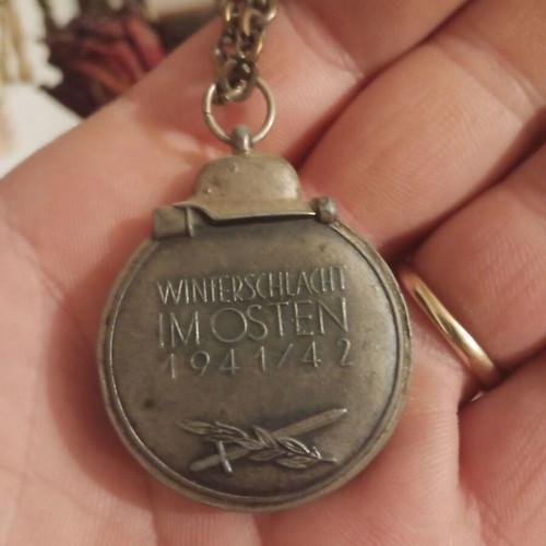 Eastern Front Medal with chain, like new
