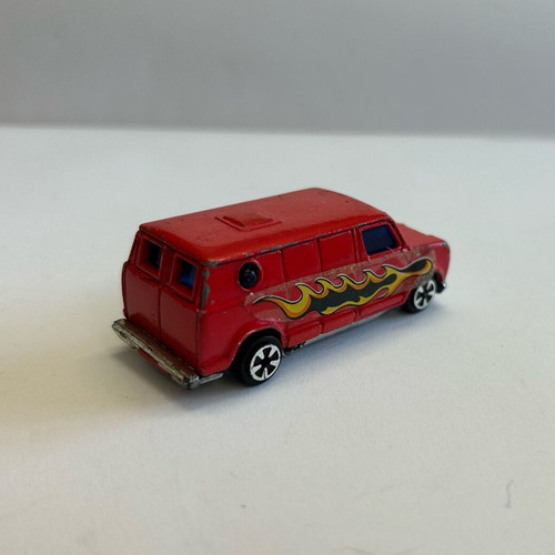 Vintage Wheeler Road Aces Fast Wheeling Super Vans red with flames used