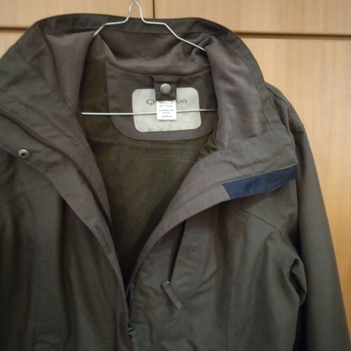 Quechua jacket like new, gray, size M