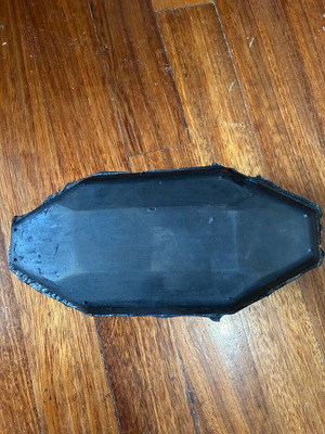 Collectible tank track piece new, metal and rubber