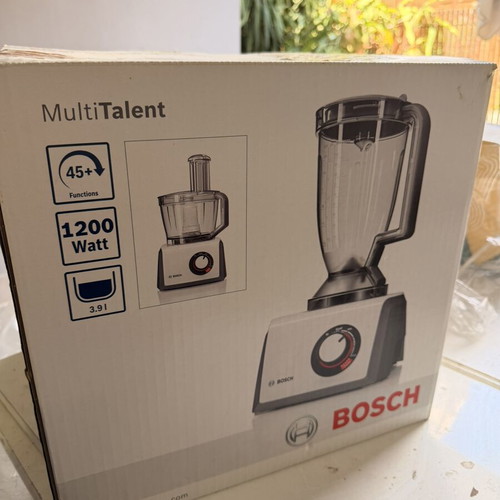 Bosch Food Processor 1250W with 3.9lt Bowl like new
