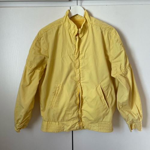 Bomber jacket used, yellow, size Medium-Large