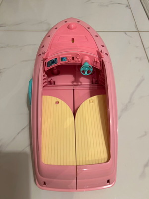Колекционерска лодка Barbie употребявана, 2002