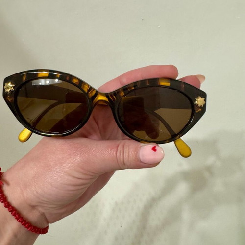Christian Lacroix Cateye Sunglasses like new, multicolor