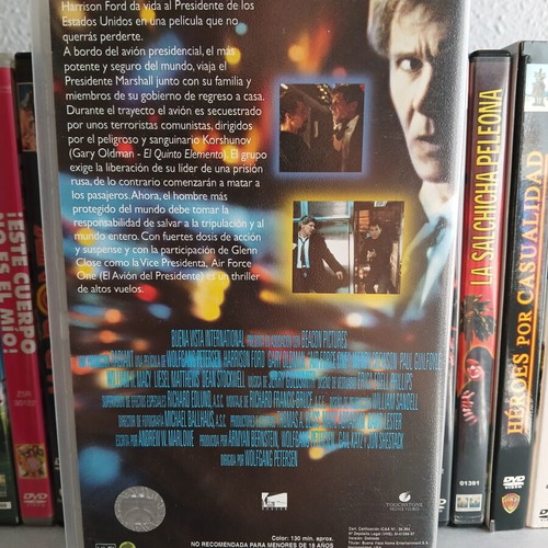 Air Force One VHS videotape