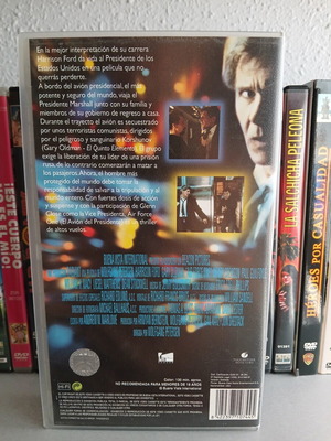 Air Force One VHS videotape