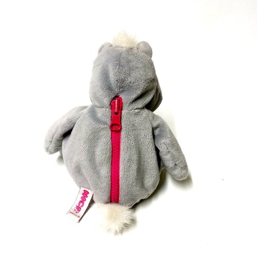 NICI Bud Belly Hippo plush like new with zipper and baby