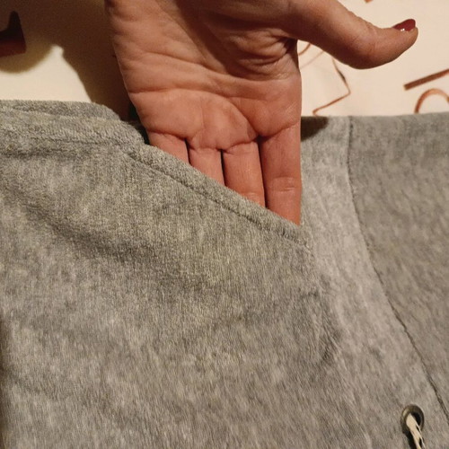 Stradivarius grey one-piece jumpsuit like new with adjustable elastic