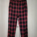 Checked pants used, size medium