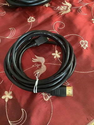HDMI cable 3m like new with free Scart to Scart cable