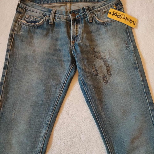 Meltin'Pot vintage jeans low rise straight leg new size 26