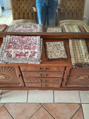 Collection of Handmade Traditional Embroideries like new