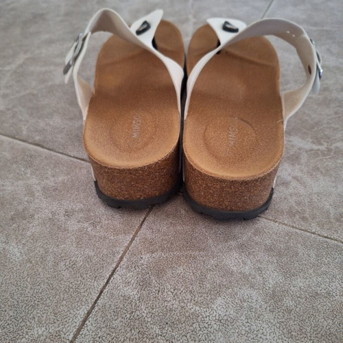 White platform sandals size 41 like new