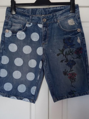 BSB denim bermuda shorts like new, blue, size M 38 10