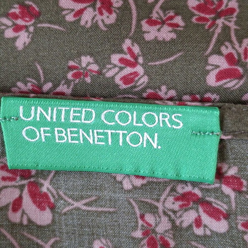 Benetton blouse size M like new, multicolored