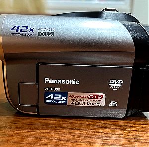 Videocamera Panasonic VDR-D50 ελάχιστα μεταχειρισμένη άψογη λειτουργικά και εμφανισιακά πολλά extra