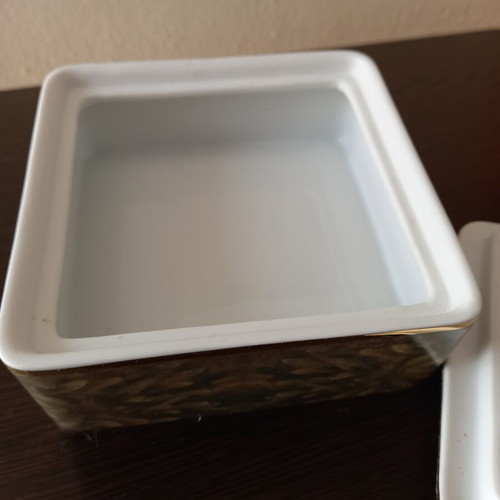 Goebel porcelain jewelry box Edgar Degas like new