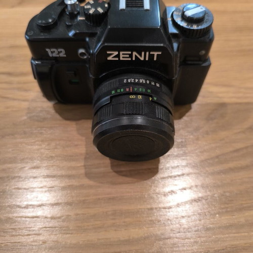 Zenit 122 Analog SLR Camera with Helios-44M-6 Lens New