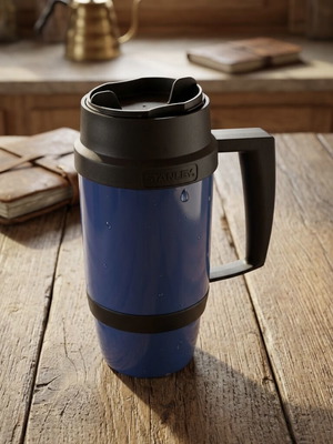 Stanley Travel Mug 470ml like new, insulated and durable