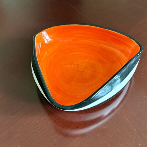 Vintage decorative container used