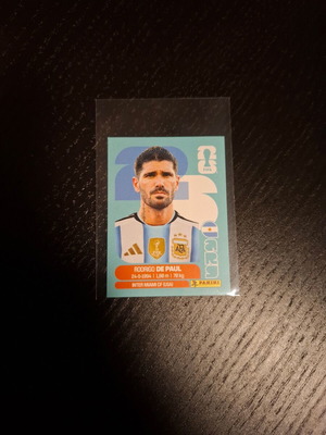 Rodrigo De Paul FIFA World Cup 2026 Panini sticker