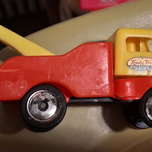 Tonka toys crane used, 1998 model, rare