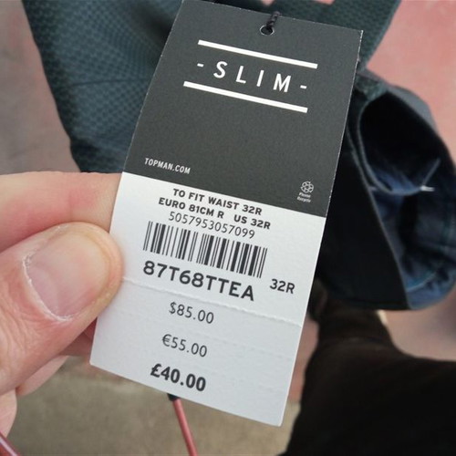 Men's fabric pants TOP MAN No 32 new