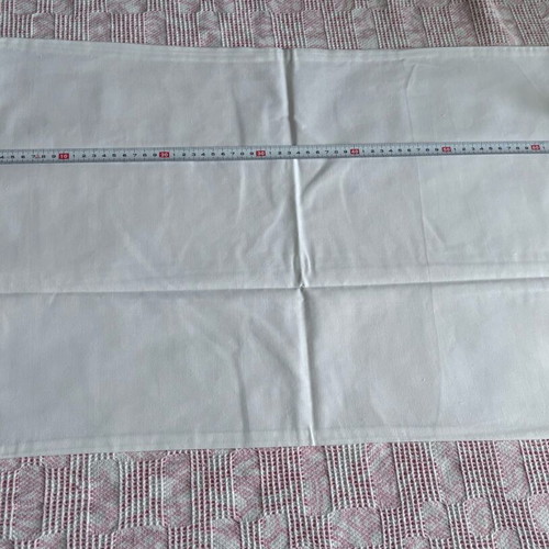 Set of two pillowcases 67x43 used